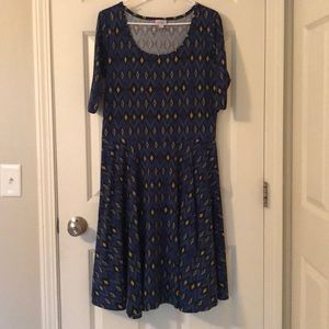 2XL Lularoe Nicole Dress